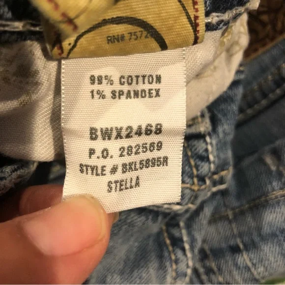 BKE women Stella jeans distressed 27 x 31.5 - Picture 15 of 16